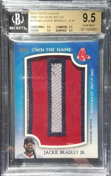 Jackie Bradley Jr 1/1