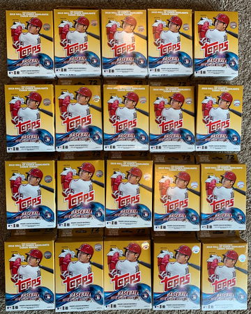 2018 Topps Update Hanger 20x Lot