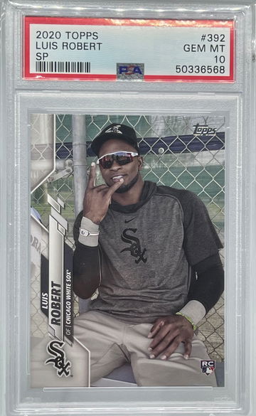 2020 Topps Luis Robert SP PSA 10