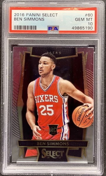 2016 Select Ben Simmons Rookie RC PSA 10 #60