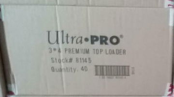 1000 Ultra Pro Premium 3 x 4 Top Load Toploaders Sealed Case Standard Size IN STOCK USA