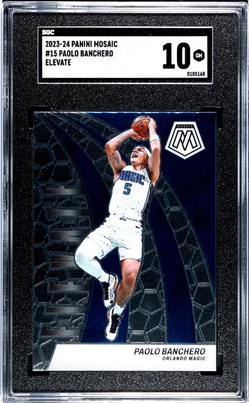 2023-24 Panini Mosaic Elevate Paolo Banchero #15 SGC 10