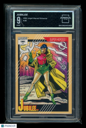 1991 Impel Marvel Universe #38 Arena Club 9