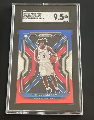 Tyrese Maxey Red White Blue