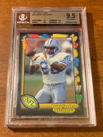 Barry Sanders - 1991 Wild Card 