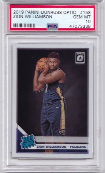 Zion Williamson 2019 Optic PSA 10