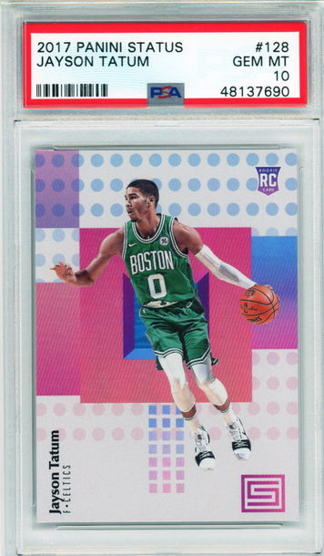 2017 Status Jayson Tatum PSA 10