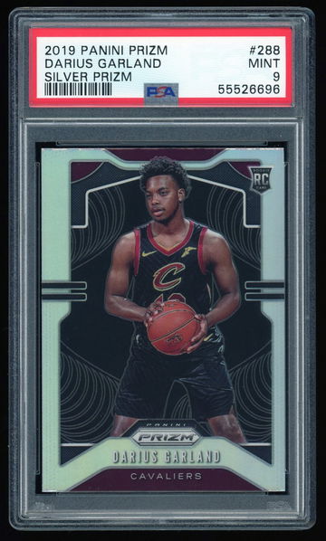 2019-20 Prizm Darius Garland Silver RC PSA 9