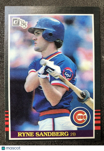 Ryne Sandberg 1985 Donruss #67 Chicago Cubs Free S&H ⚾ HOF