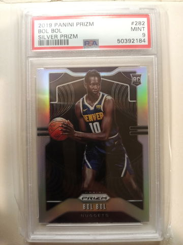 2019-20 Prizm Silver Bol Bol RC PSA 9