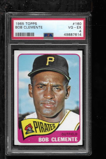 1965 TOPPS BOB CLEMENTE PSA 4