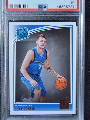 2018 Donruss Luka Doncic RC PSA 10