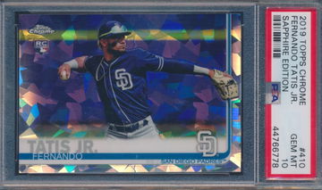 Fernando Tatis Jr Sapphire PSA 10 