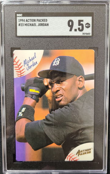 Michael Jordan 1994 Action Packed #23 SGC 9.5 MINT