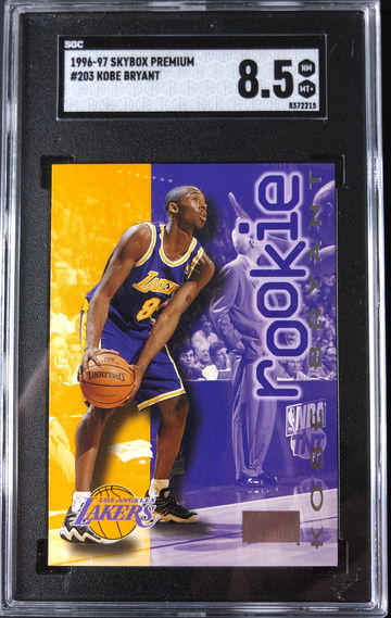 1996 Skybox Premium Kobe Bryant RC DGC 8.5