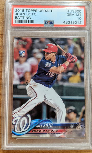 2018 Topps Update US300 Juan Soto RC Rookie