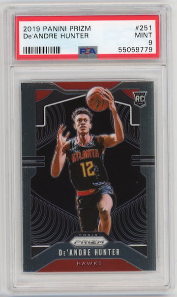 De'Andre Hunter 2019 Prizm PSA 9 Rookie DeAndre