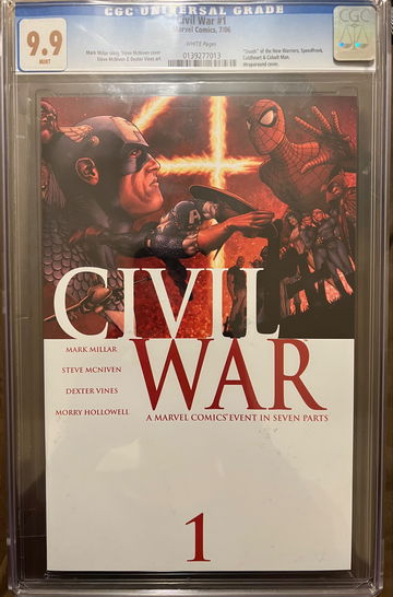 Civil War #1 CGC 9.9