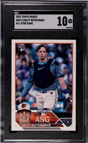 2023 Topps Update #ASG-8 Adley Rutschman All-Star Game SGC 10
