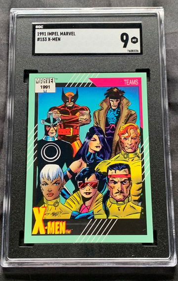 1991 Impel Marvel Universe X-Men #153 SGC 9
