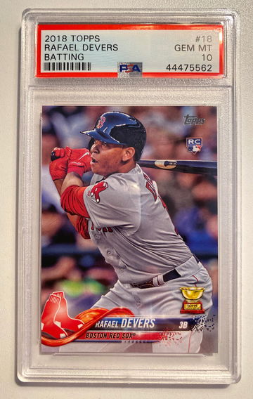 Rafael Devers 2018 Topps RC PSA 10