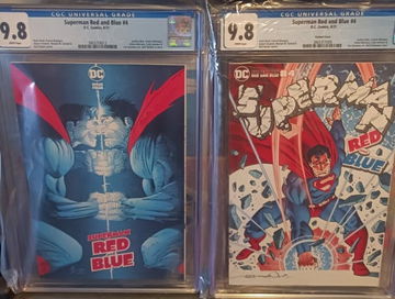 Superman Red and Blue #4 Reg/Variant BOTH! 