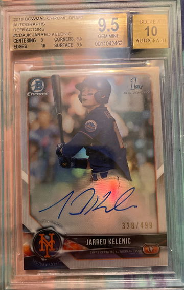2018 Bowman Chrome Draft Jarred Kelenic auto /499