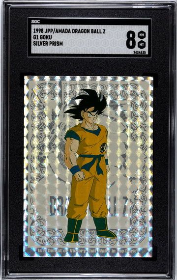 Goku Dragon Ball Z 1998 JPP Amada G1 Silver Prism SGC 8 