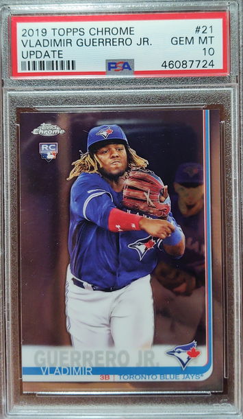 2019 Topps Chrome Update Vladimir Guerrero Jr. #21 PSA 10