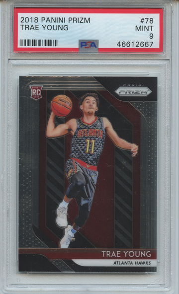 2018-19 Panini Trae Young RC PSA 9 #46612667