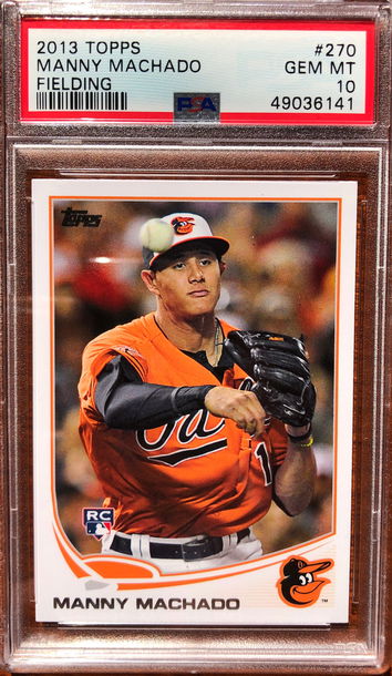 2013 Topps Manny Machado #270 PSA 10 GEM MINT