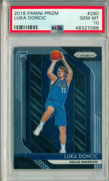 2018 Prizm Luka Doncic RC #280 PSA 10