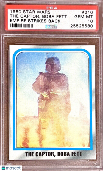 POP 12 PSA 10 RC Boba Fett 1980 Star Wars The Captor Rookie Empire Vintage Rare