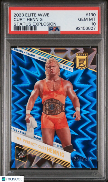 2023 Elite WWE Mr Perfect #130 Parallel/Variety PSA 10