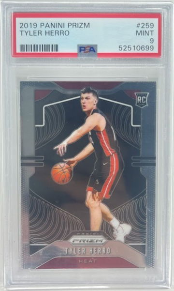 2019 Prizm Tyler Herro PSA 9