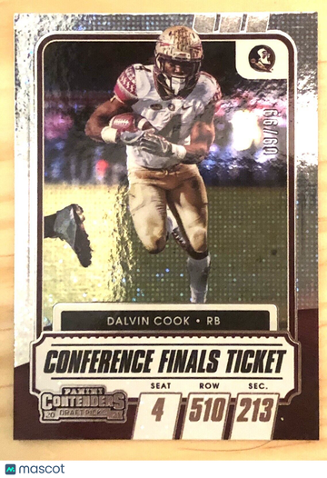 Dalvin Cook 2021 Contenders Draft Picks Serial #9/99 Florida State Seminoles