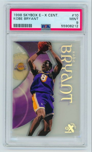 1998 Skybox E-X Century Kobe Bryant PSA 9