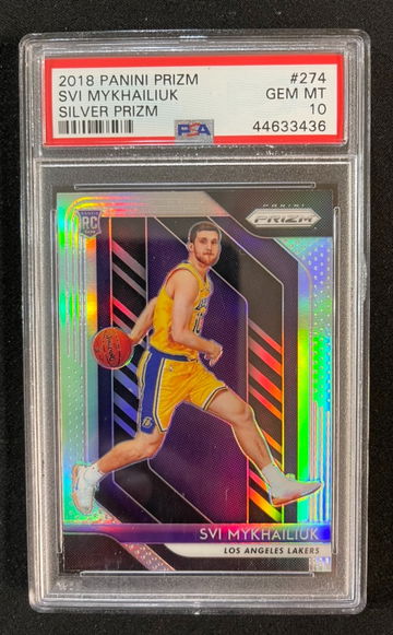 Svi Mykhailiuk 2018 Panini Prizm Silver RC