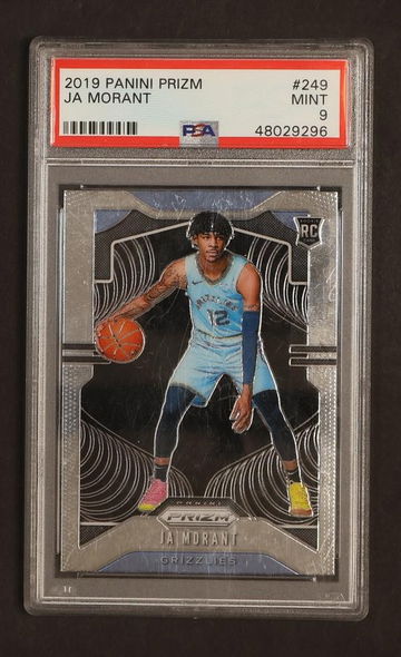 2019 Panini Prizm Ja Morant #249 PSA 9
