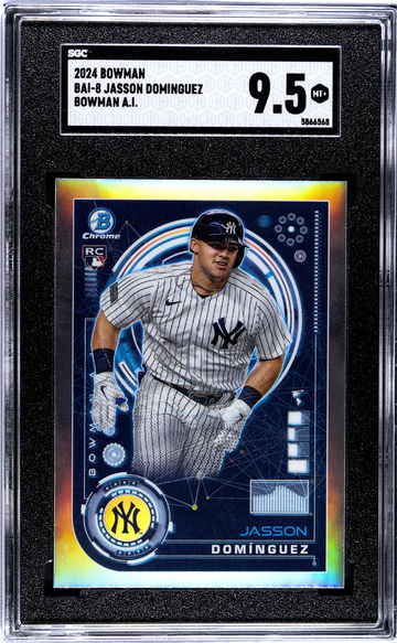 2024 Bowman #BAI-8 Jasson Dominguez A.I. SGC 9.5