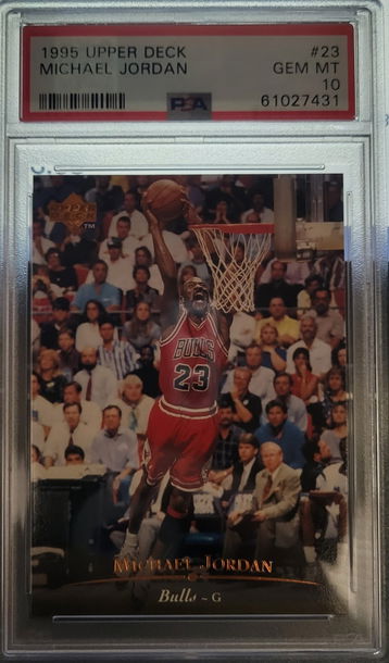 1995 Upper Deck Michael Jordan PSA