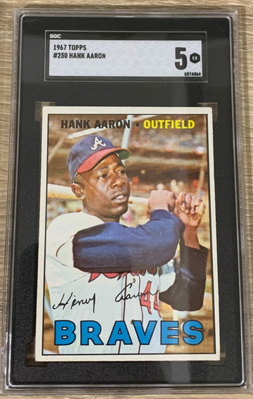 1967 Topps Hank Aaron