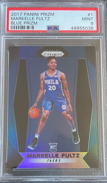 2017 Prizm Markelle Fultz Blue Prizm /199