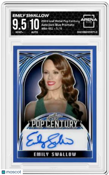 2024 Metal Pop Century Emily Swallow 5/6 #BA-ES1 Arena Club 9.5