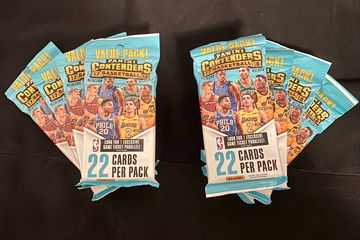 2017-18 Panini Contenders Basketball Fat Pack (8) Lot
