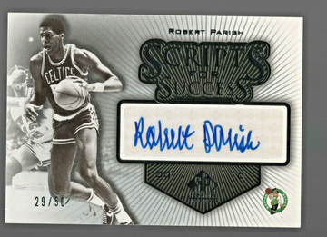 Robert Parish 2005-06 SP Signature Scripts for Success Auto Autograph 29/50