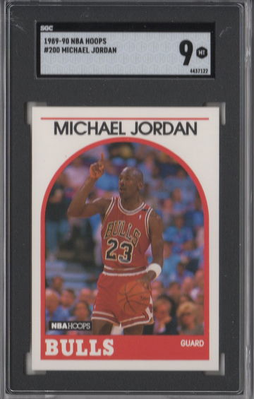 1989 Hoops Michael Jordan SGC 9