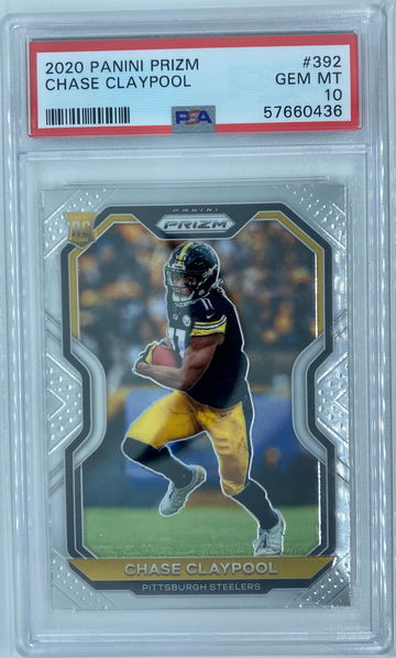 2020 Panini Prizm Chase Claypool #392 Gem Mint PSA 10