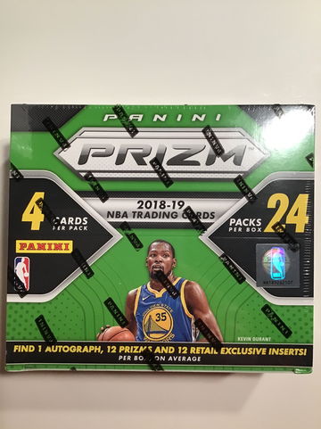 2018-19 Panini Prizm Basketball Retail Box Doncic & Young RC Year