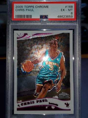 2005 Topps Chrome Chris Paul PSA6 #168